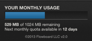 45 students used this much space