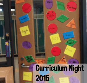 Curriculum Night
